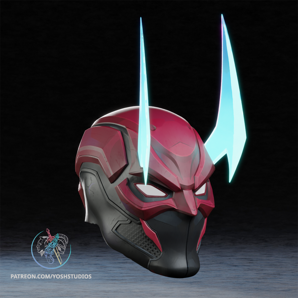 Red Specter 2099 Helmet