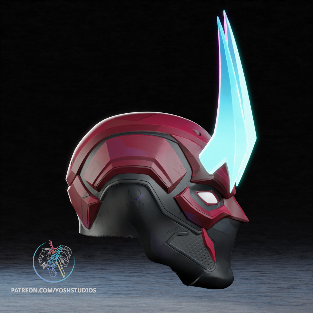 Red Specter 2099 Helmet
