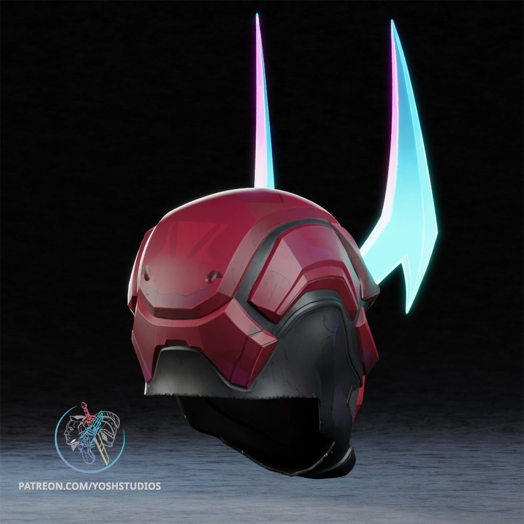 Red Specter 2099 Helmet