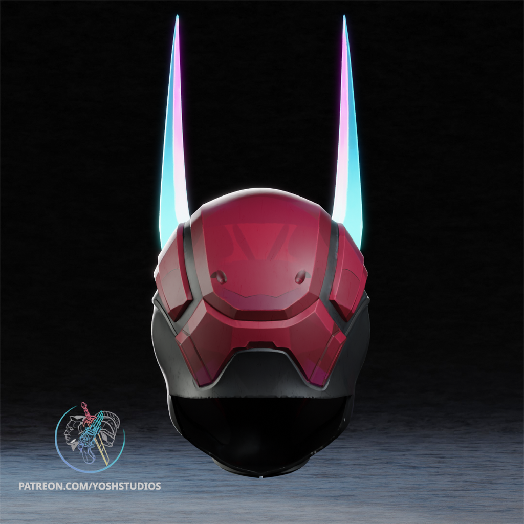 Red Specter 2099 Helmet
