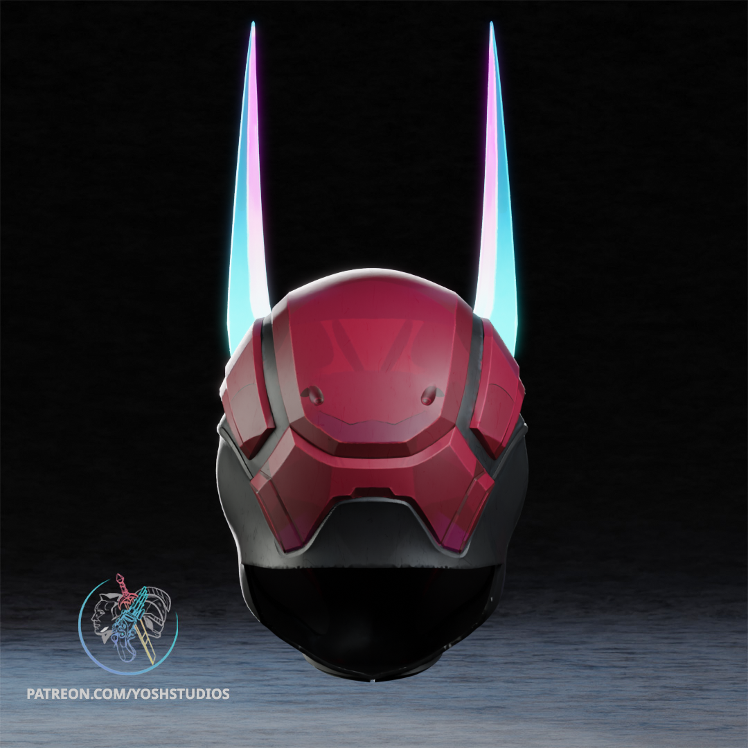 Red Specter 2099 Helmet