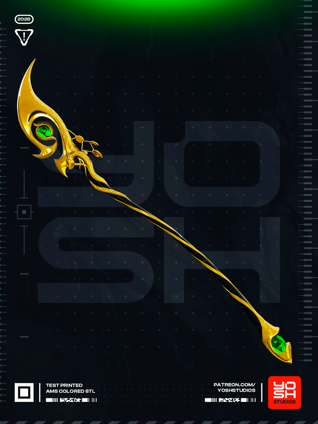 Legendary Scepter Prop