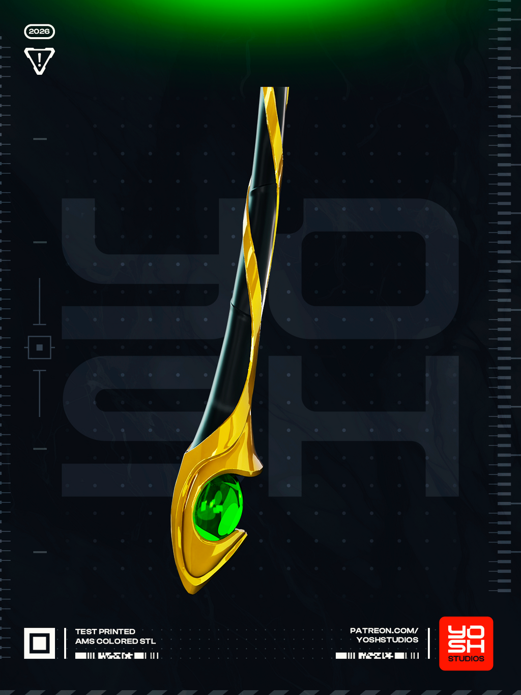 Legendary Scepter Prop