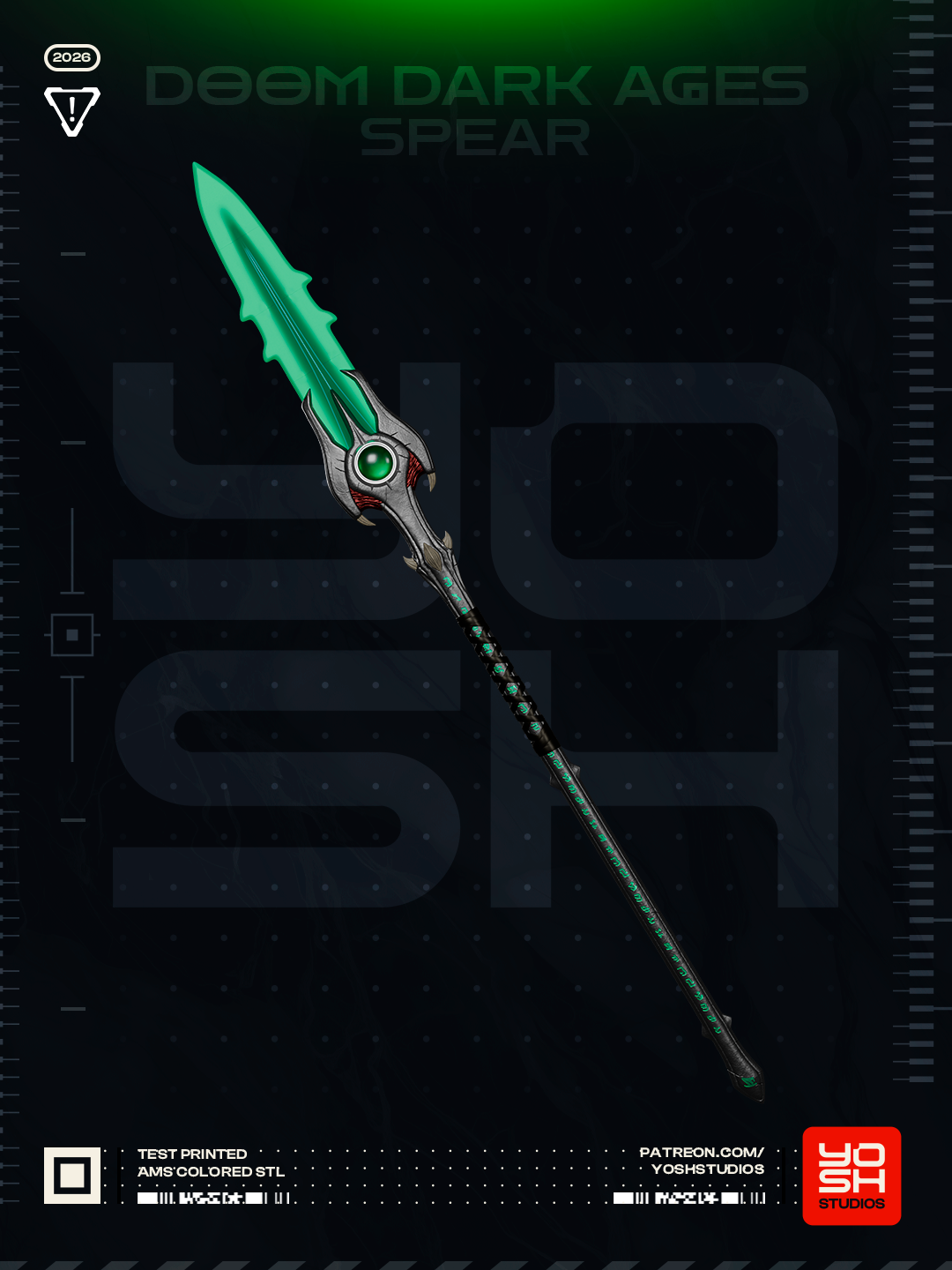 Doom Dark Age Spear Prop