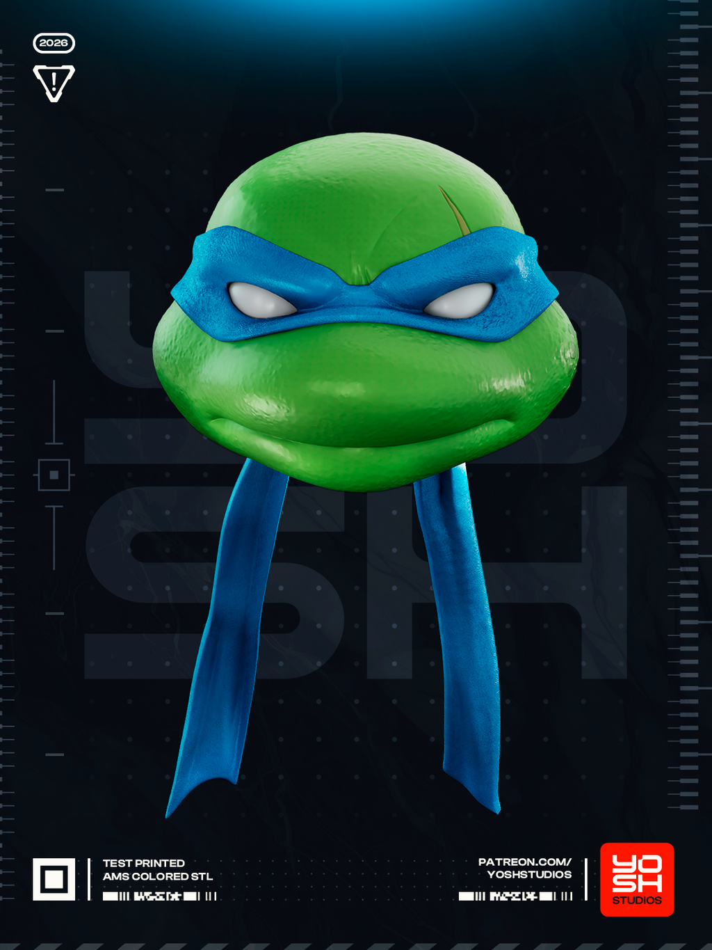 Leonardo Fortnite Helmet