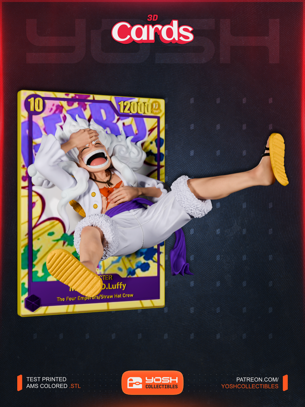 Monkey D Luffy Poster/Card