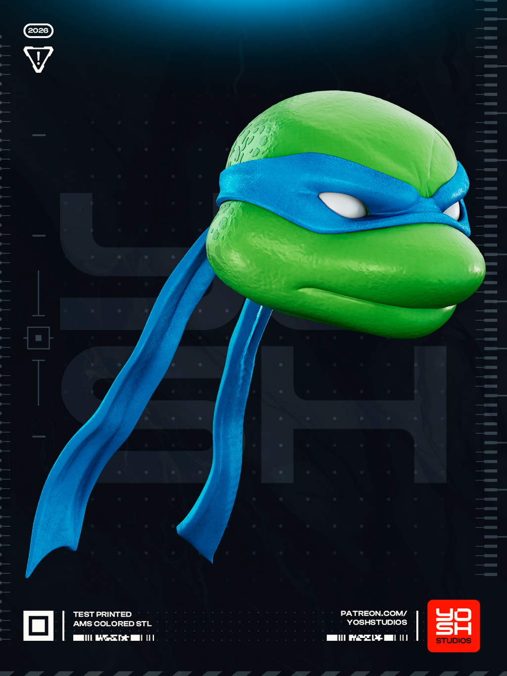 Leonardo Fortnite Helmet