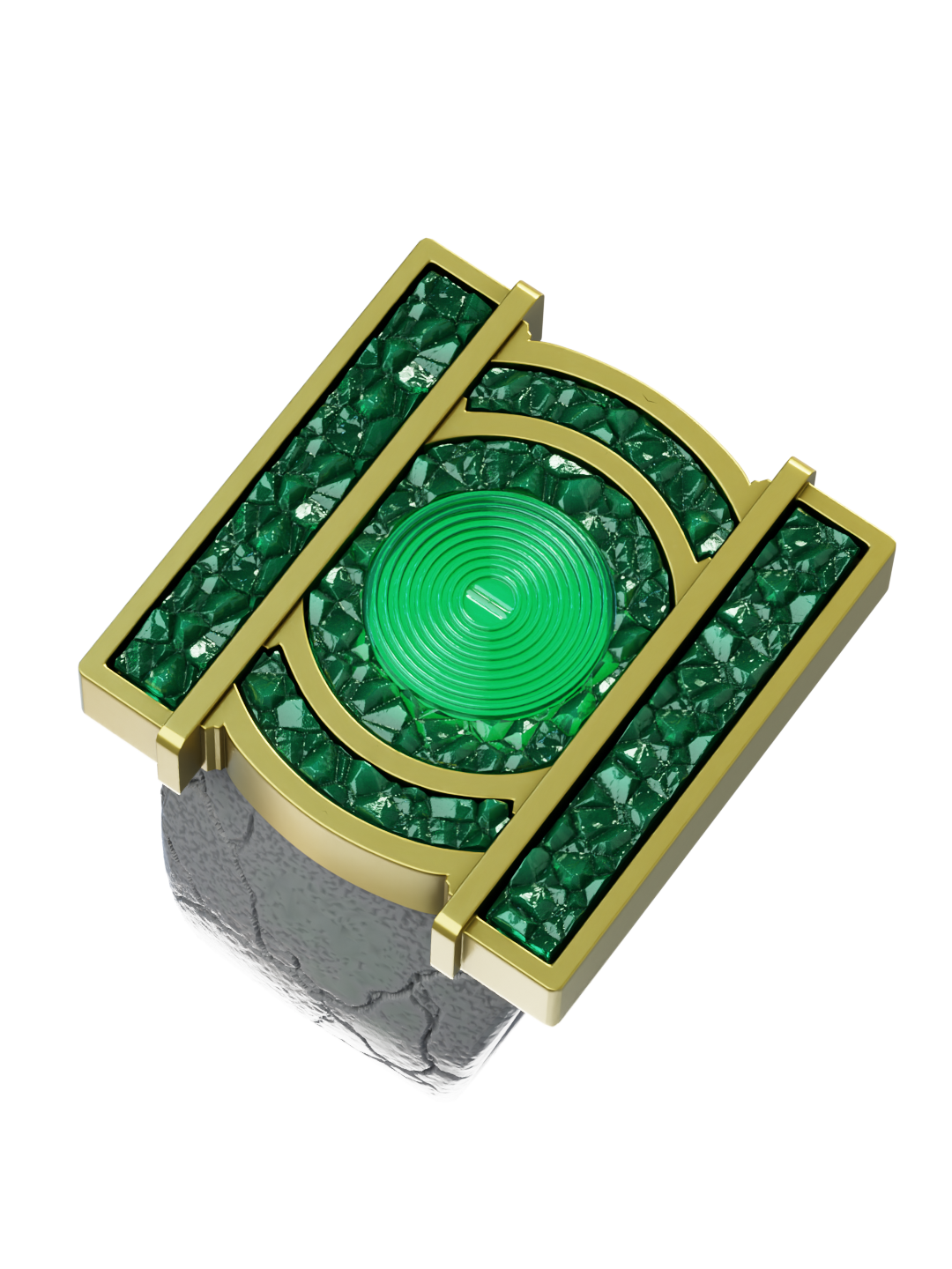 Emerald Warden Ring