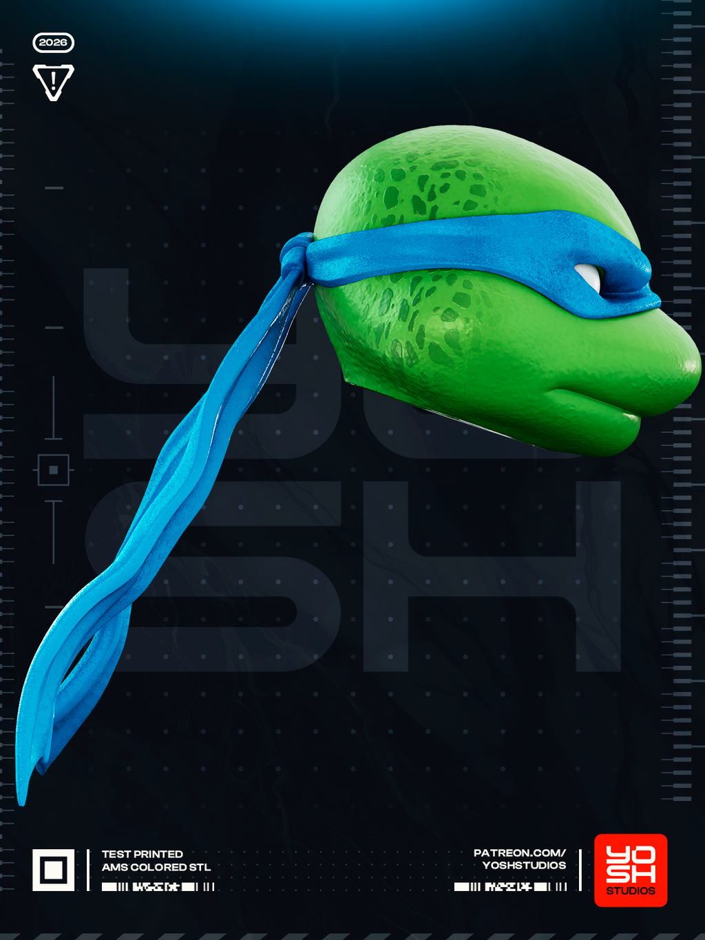 Leonardo Fortnite Helmet