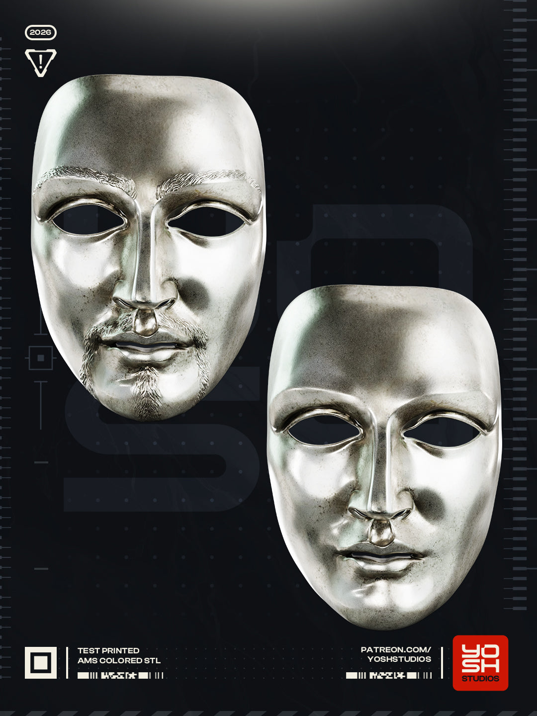 Leper King Mask