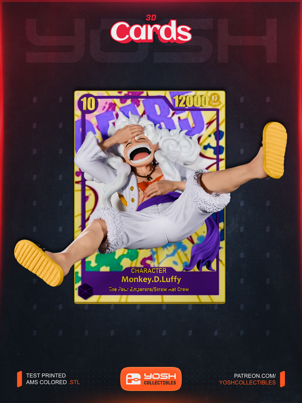 Monkey D Luffy Poster/Card