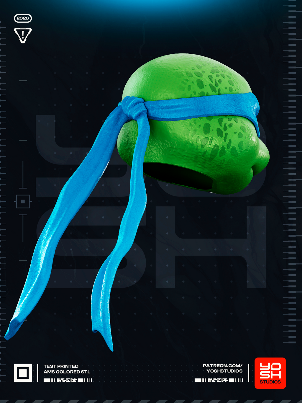 Leonardo Fortnite Helmet