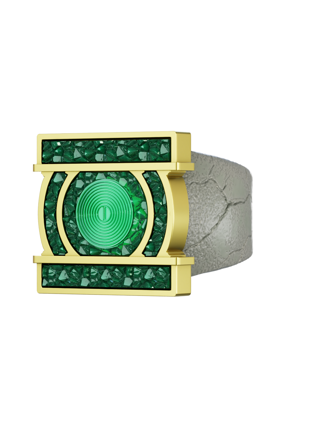 Emerald Warden Ring