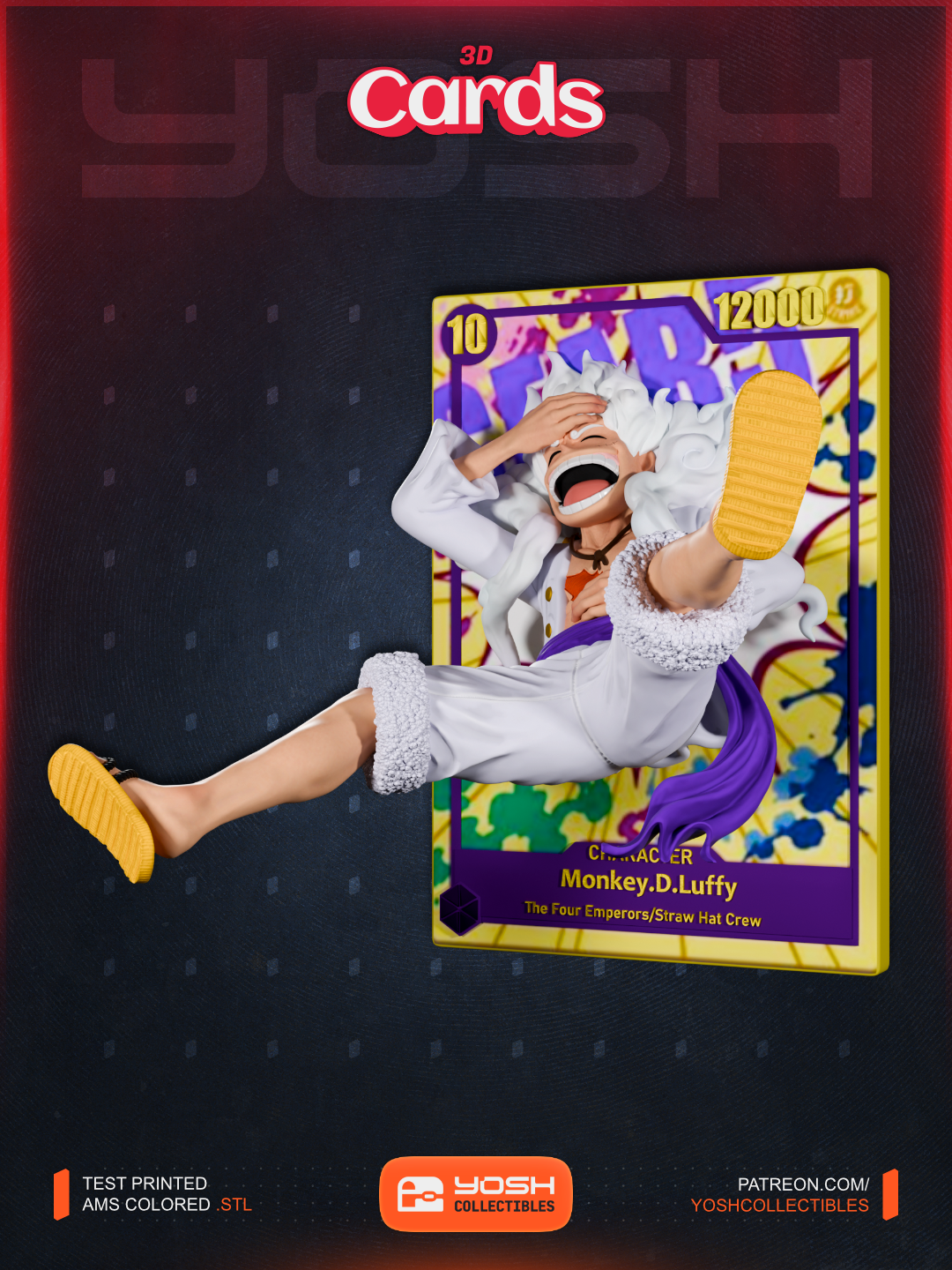 Monkey D Luffy Poster/Card