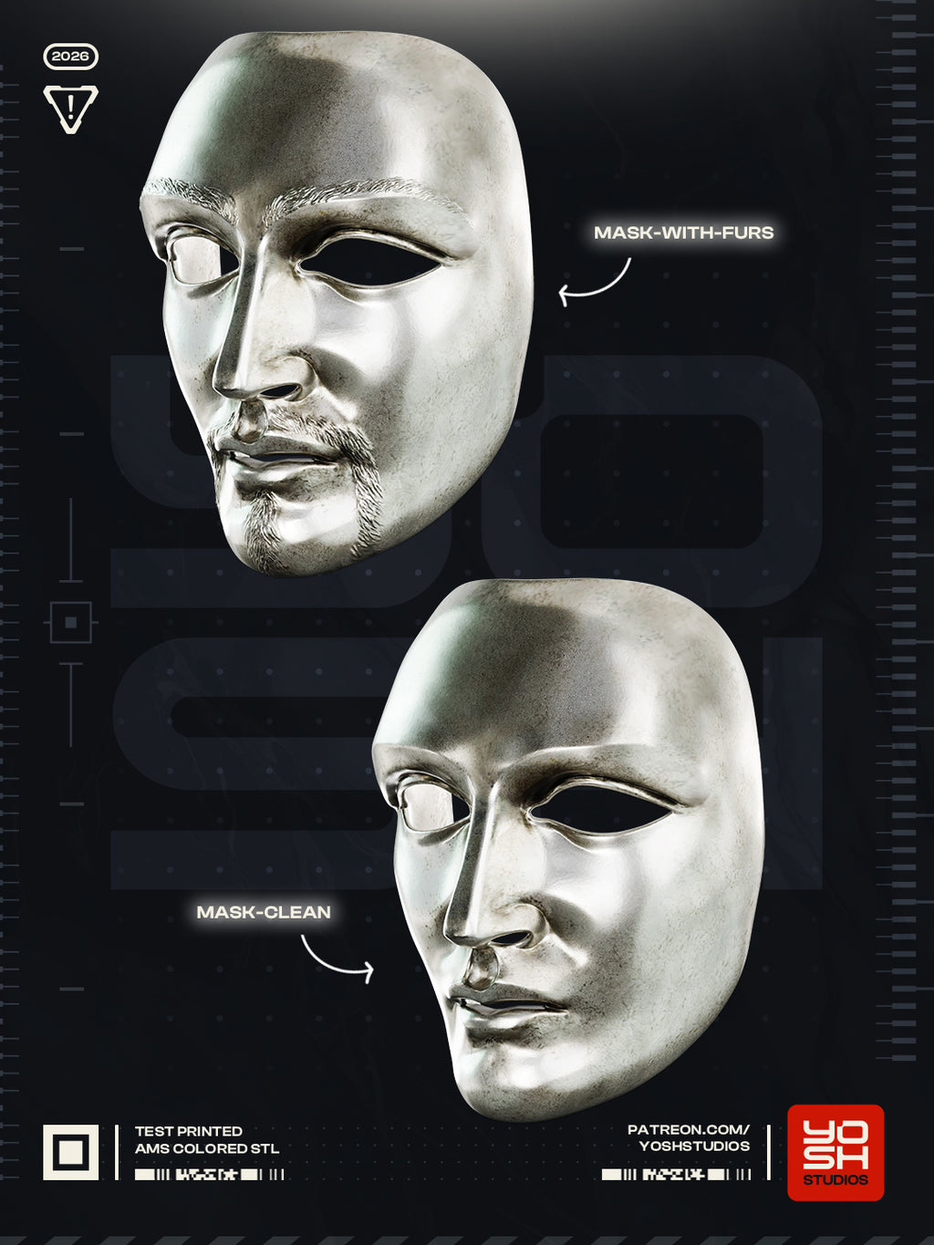 Leper King Mask