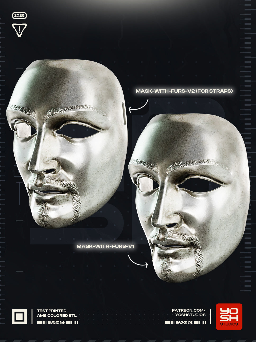 Leper King Mask