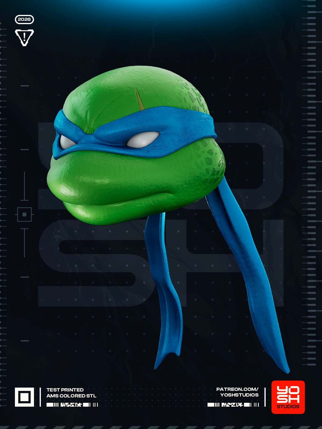 Leonardo Fortnite Helmet