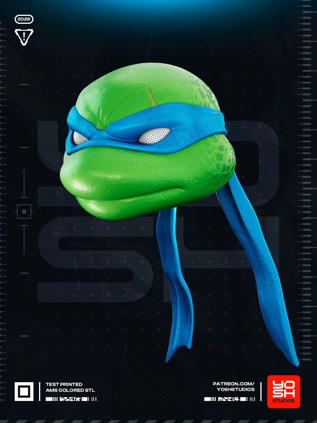 Leonardo Fortnite Helmet