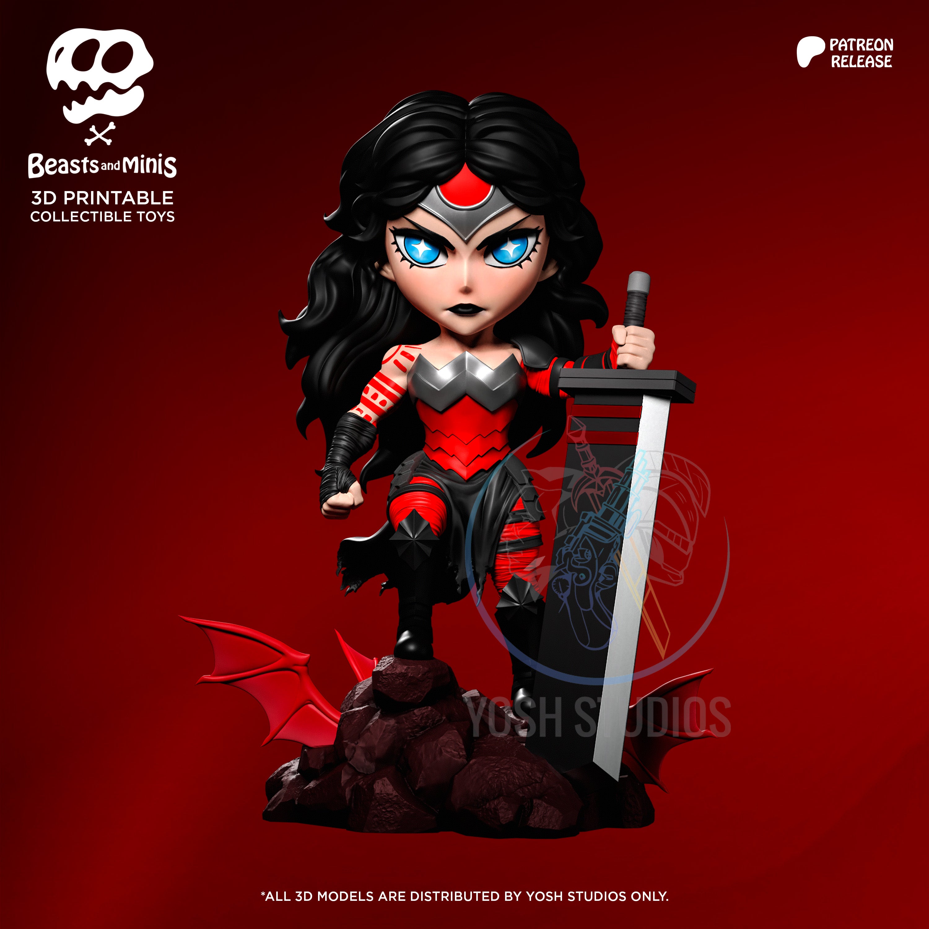 Crimson Valkyrie Mini