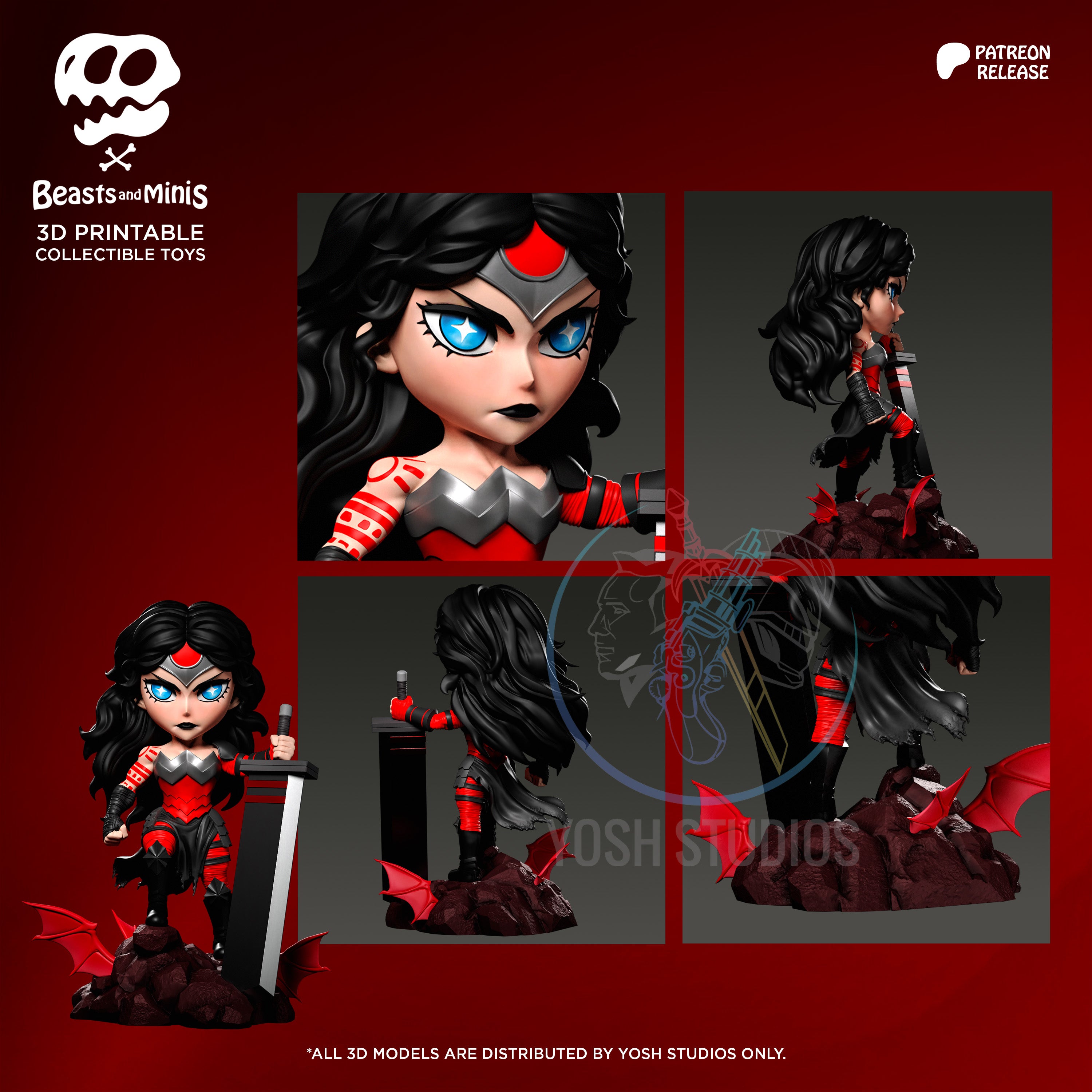Crimson Valkyrie Mini
