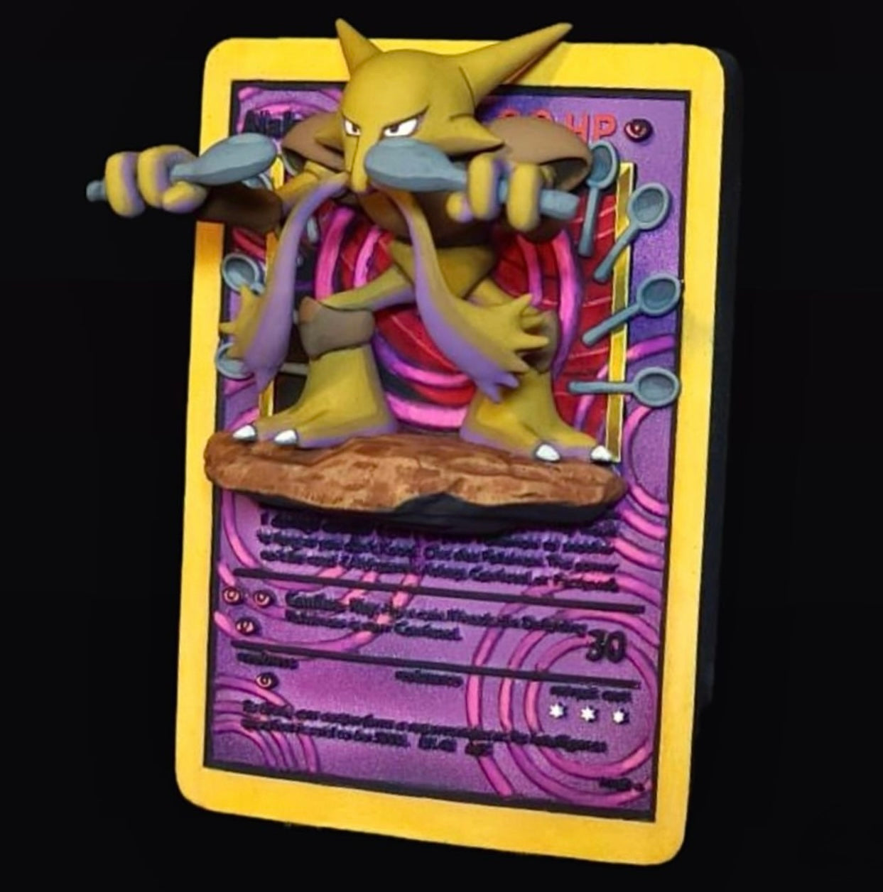 Alakazam 3D Card