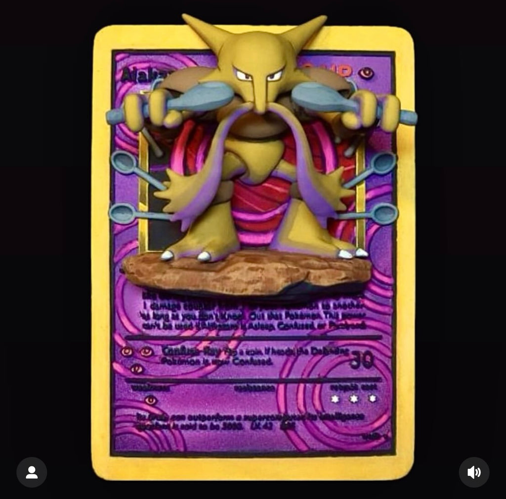 Alakazam 3D Card