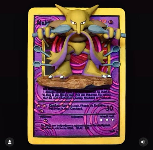Alakazam 3D Card