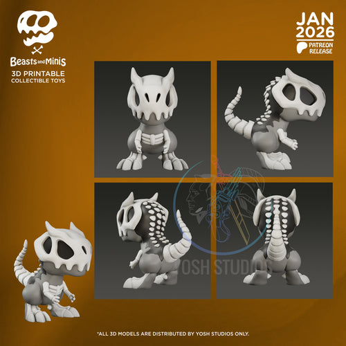 Boney Allosaurus Mini