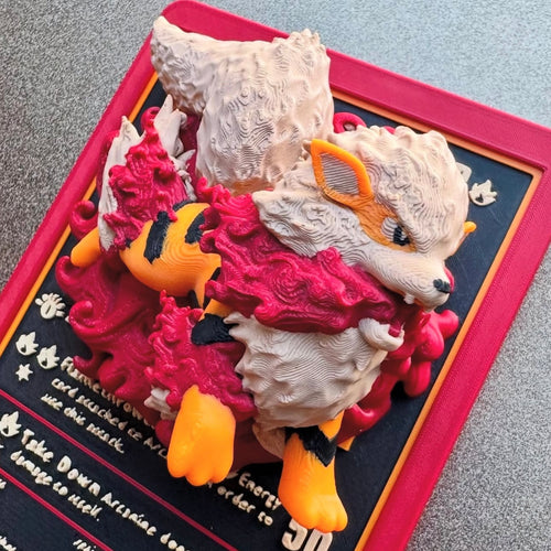 Arcanine 3D Card
