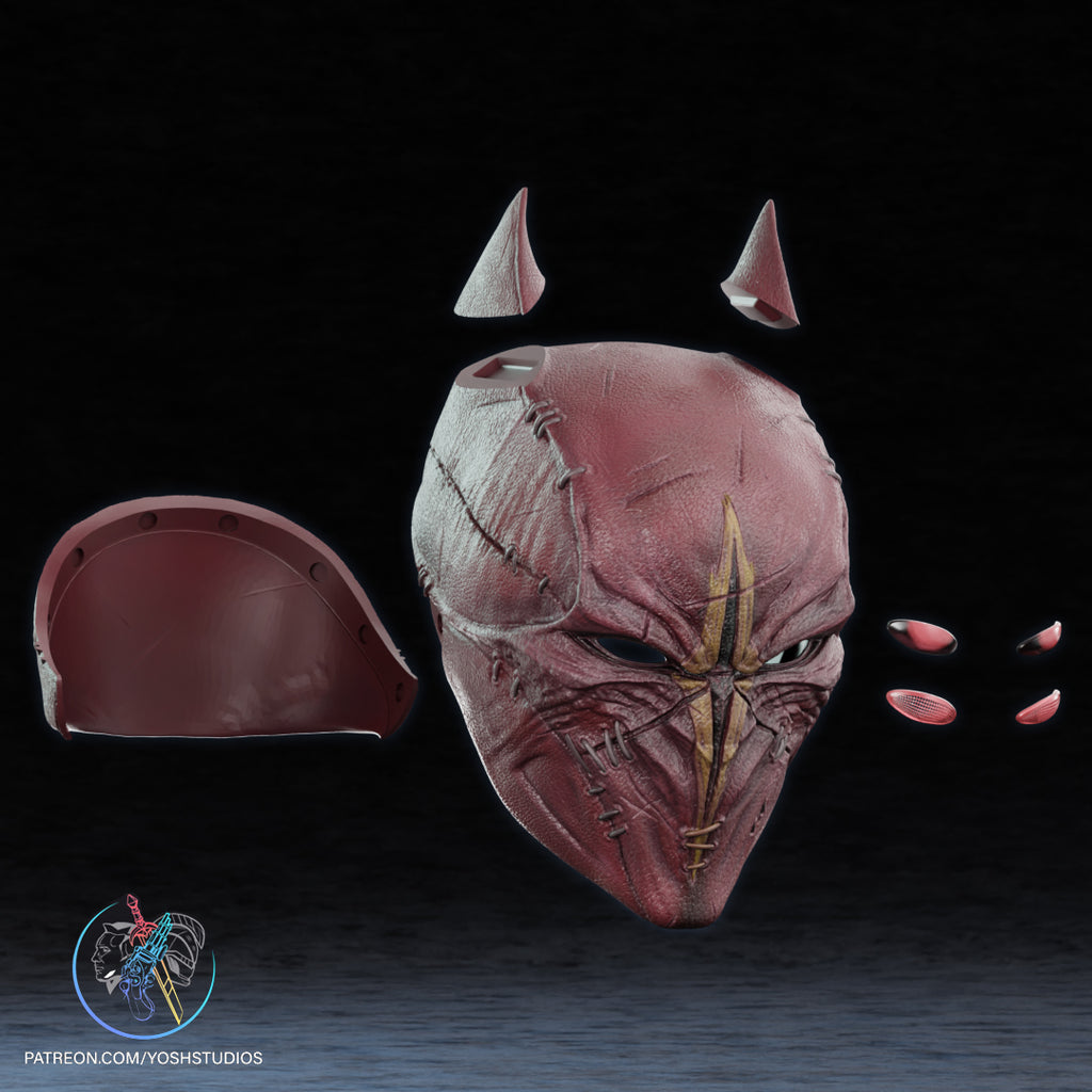 Crimson Vow Helmet