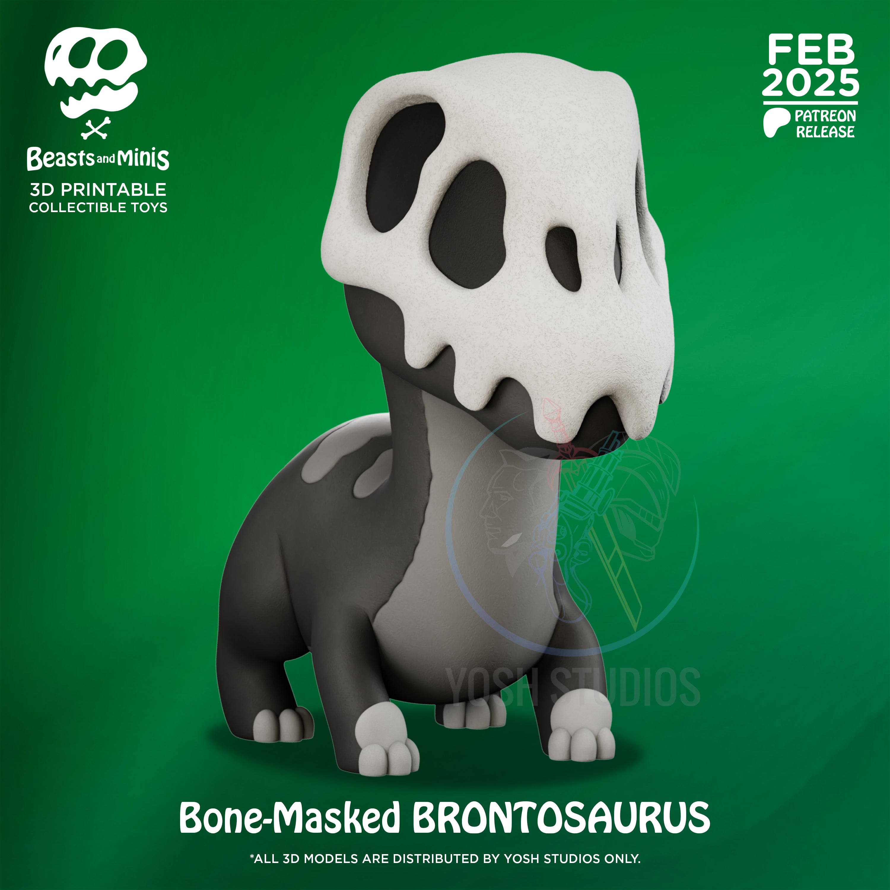 Boney Brontosaurus Mini