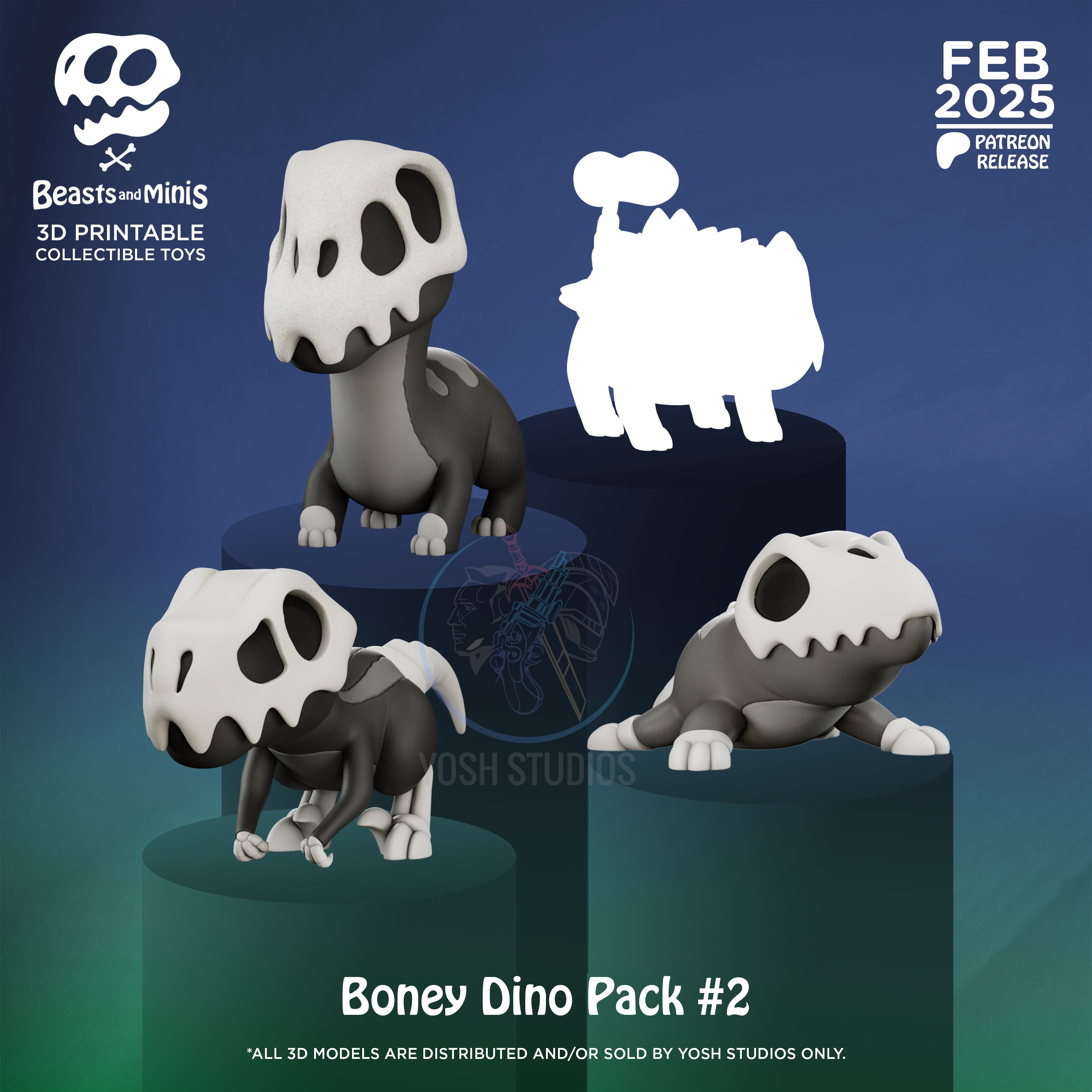 Boney Brontosaurus Mini