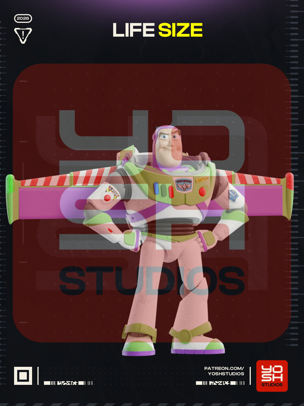 Lifesize Buzz Lightyear