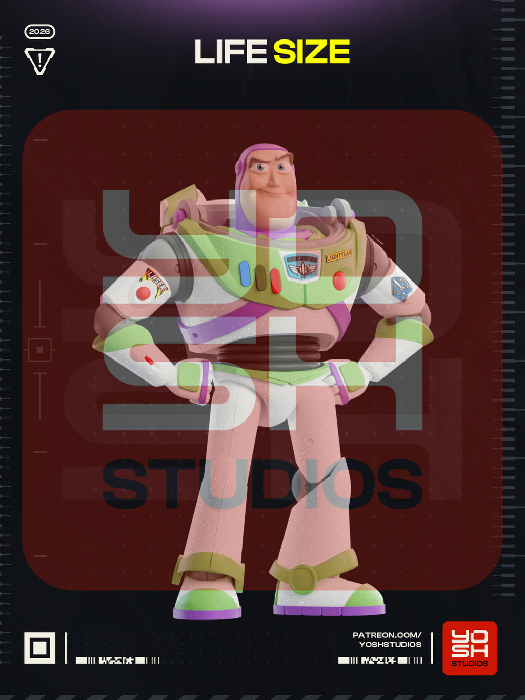 Lifesize Buzz Lightyear