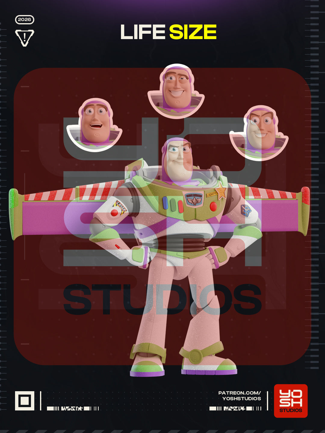 Lifesize Buzz Lightyear