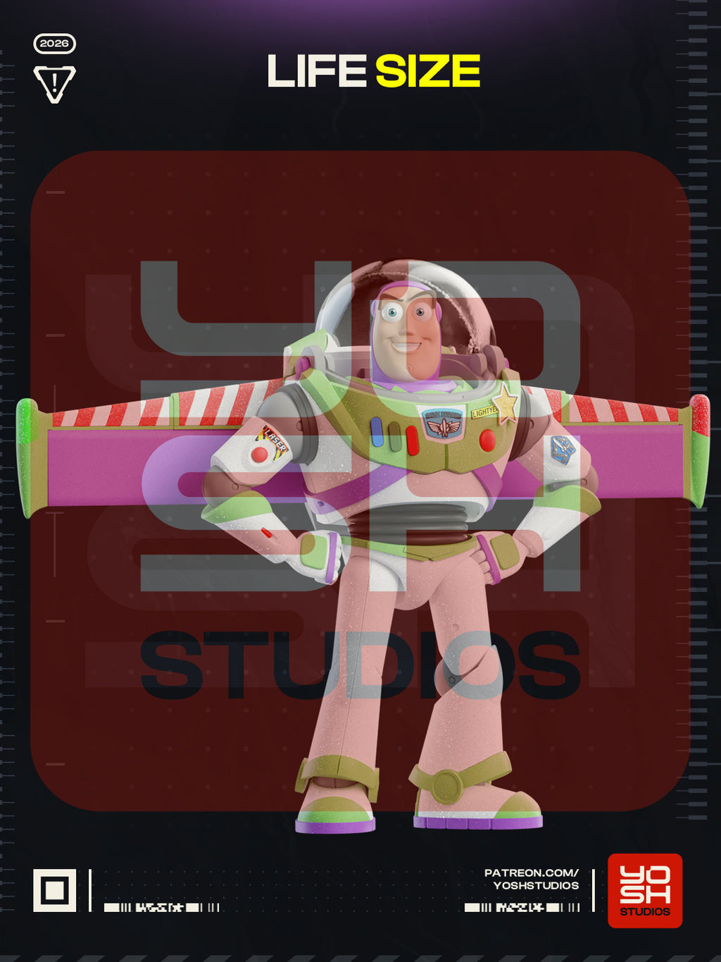 Lifesize Buzz Lightyear