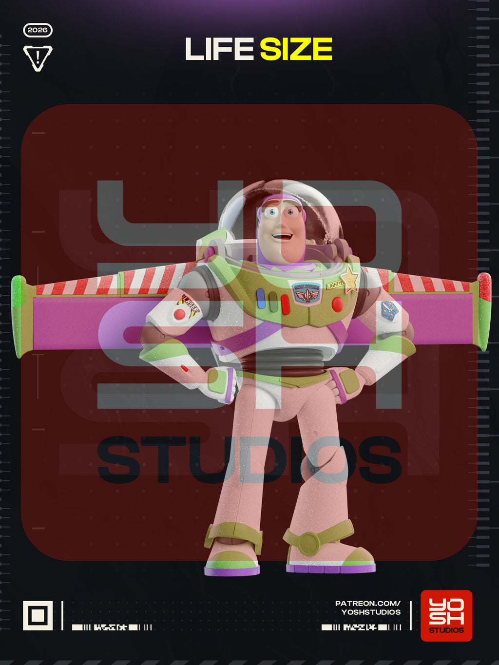Lifesize Buzz Lightyear
