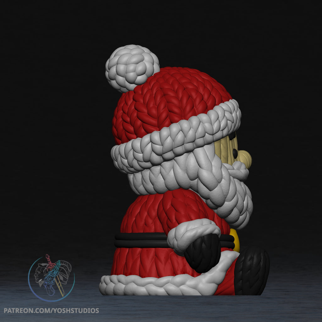 Knitted Santa Mini