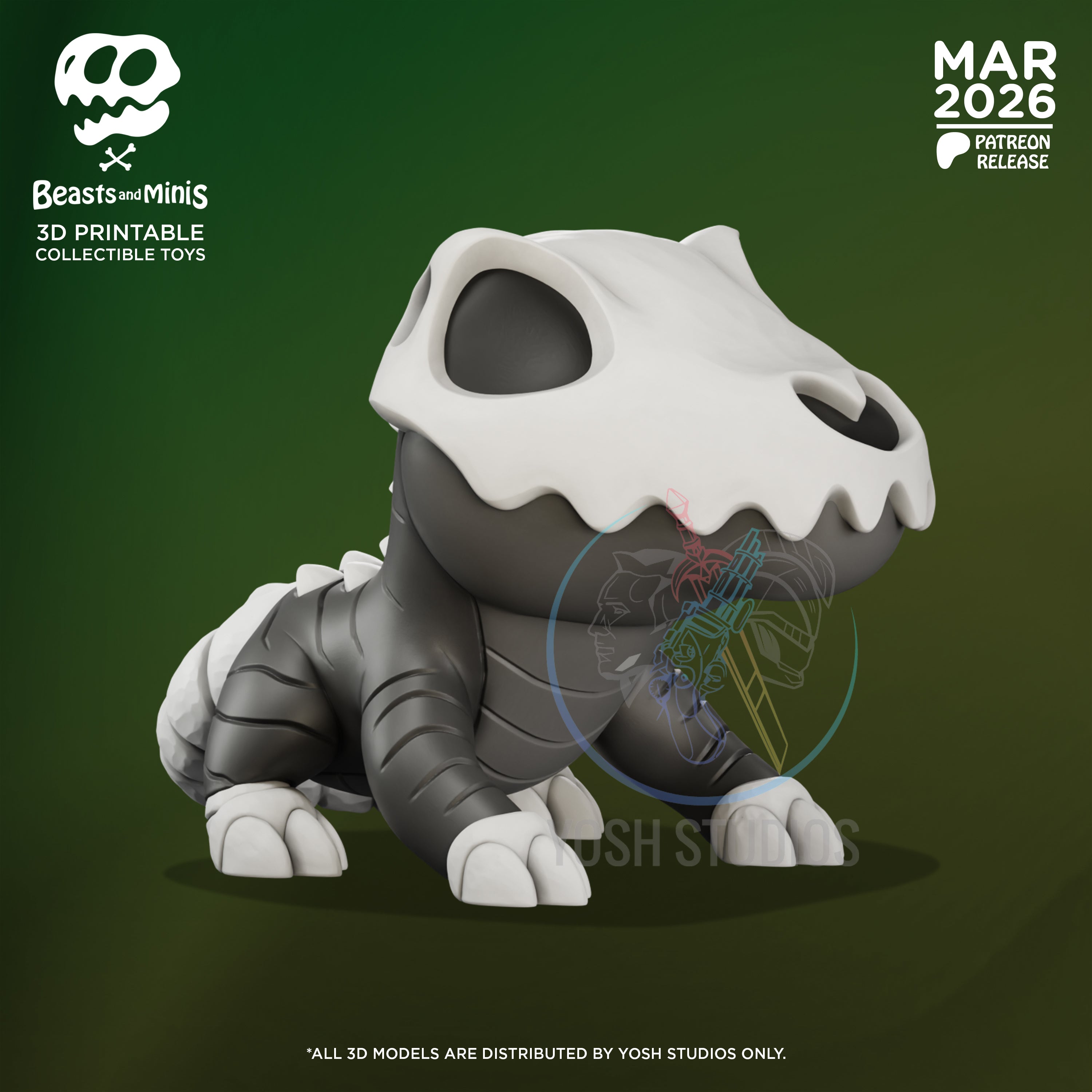 Boney Crocodile Mini
