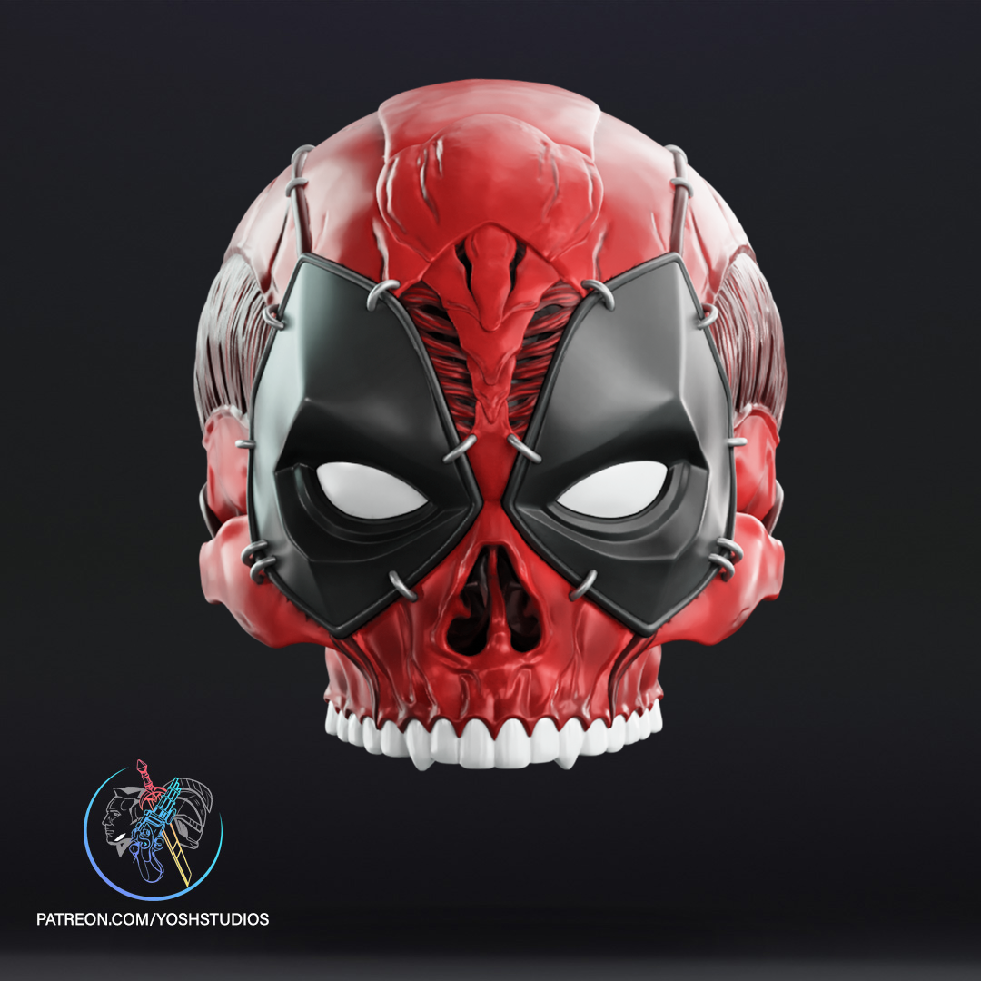 Grin Reaper Skull Helmet