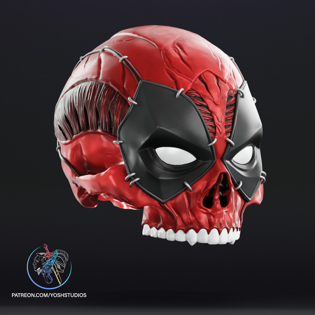 Grin Reaper Skull Helmet