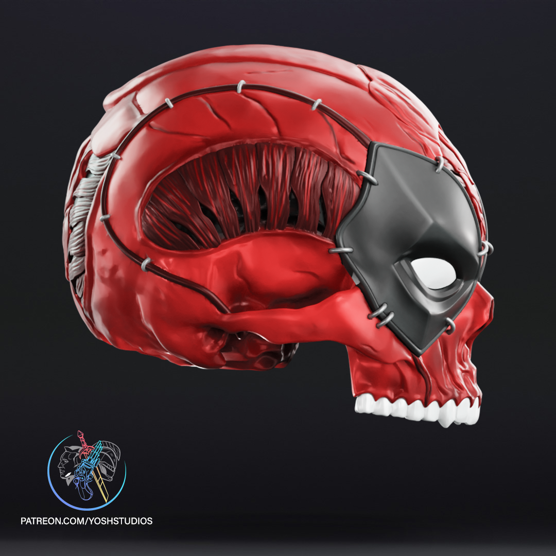 Grin Reaper Skull Helmet