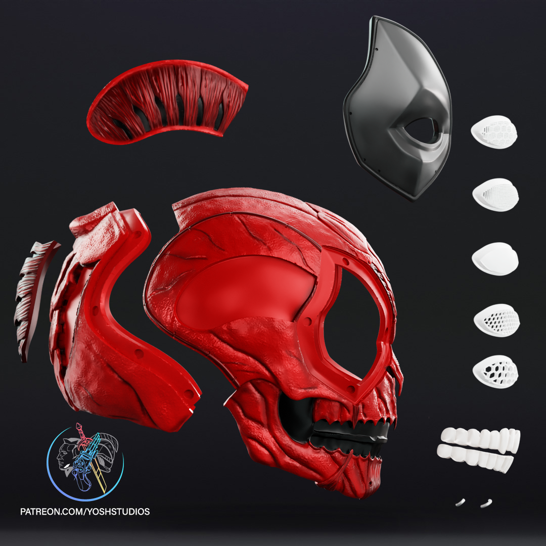 Grin Reaper Skull Helmet