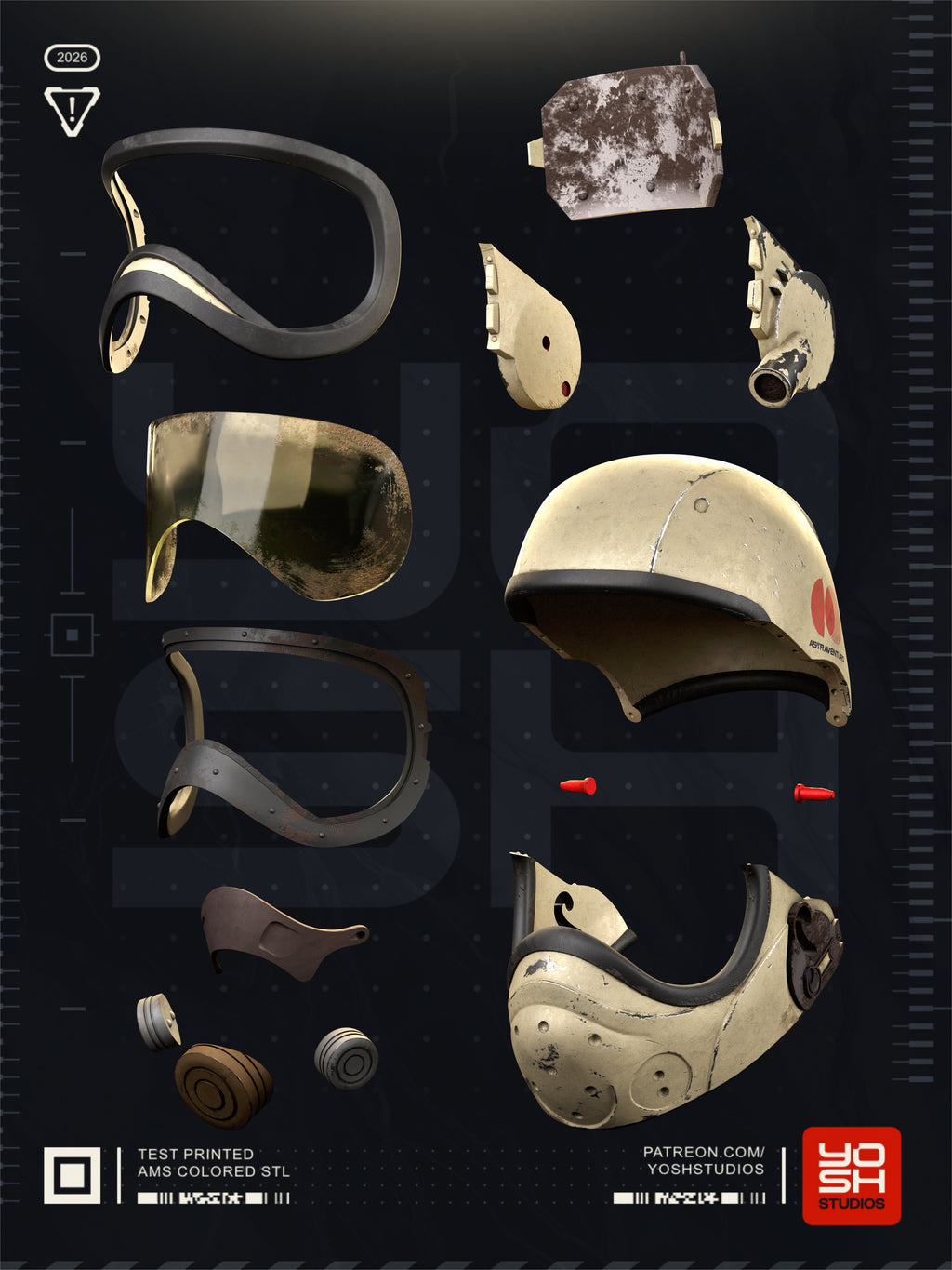 ArcRaiders Driftcoat Helmet
