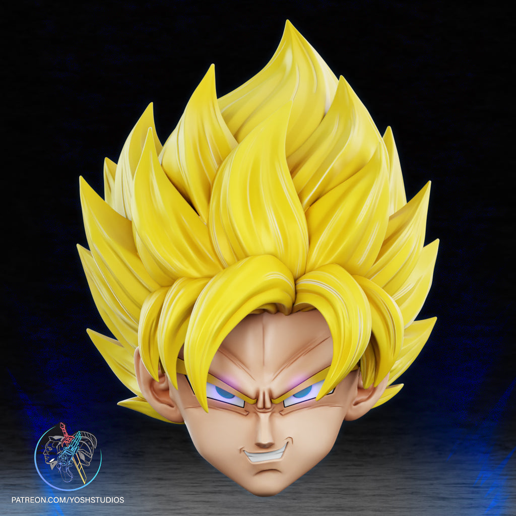 Goku SSJ Helmet