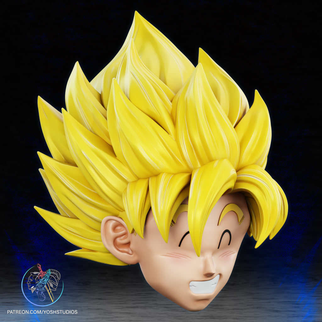 Goku SSJ Helmet