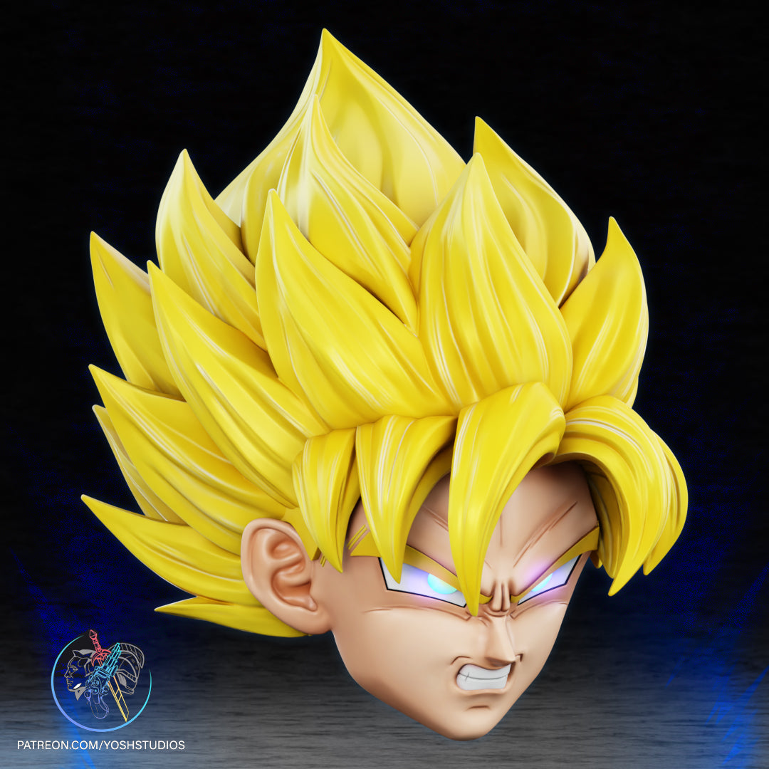 Goku SSJ Helmet