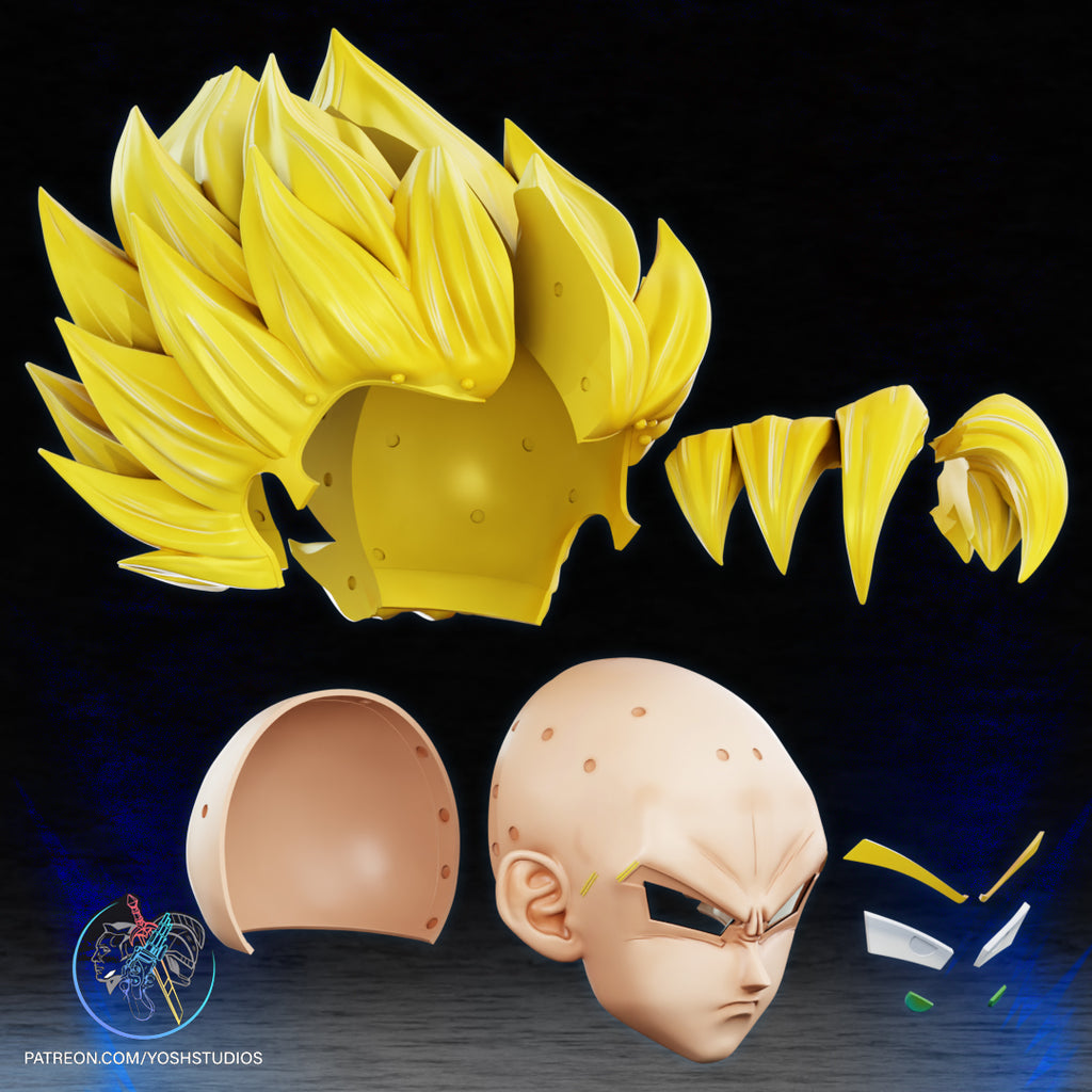 Goku SSJ Helmet