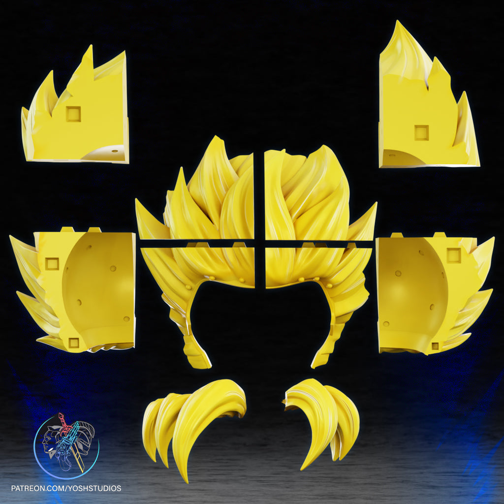 Goku SSJ Helmet