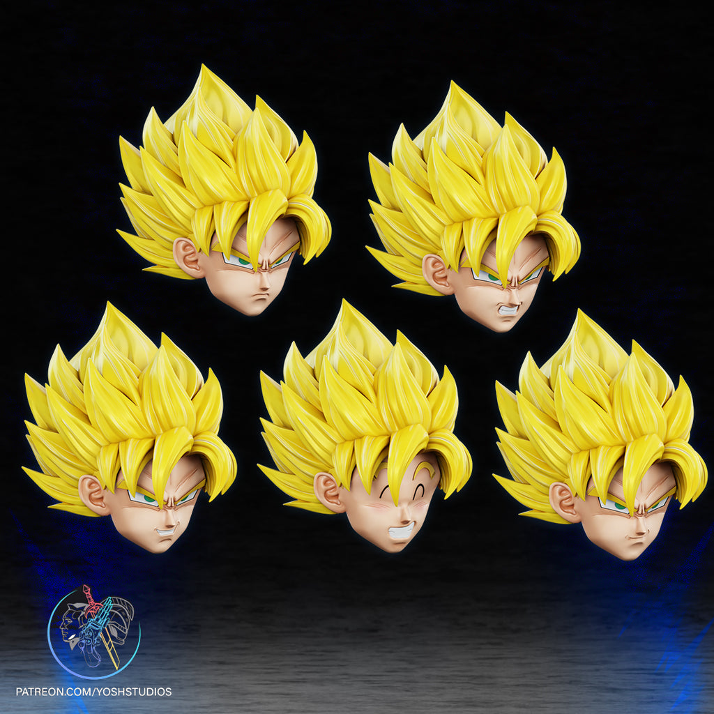 Goku SSJ Helmet